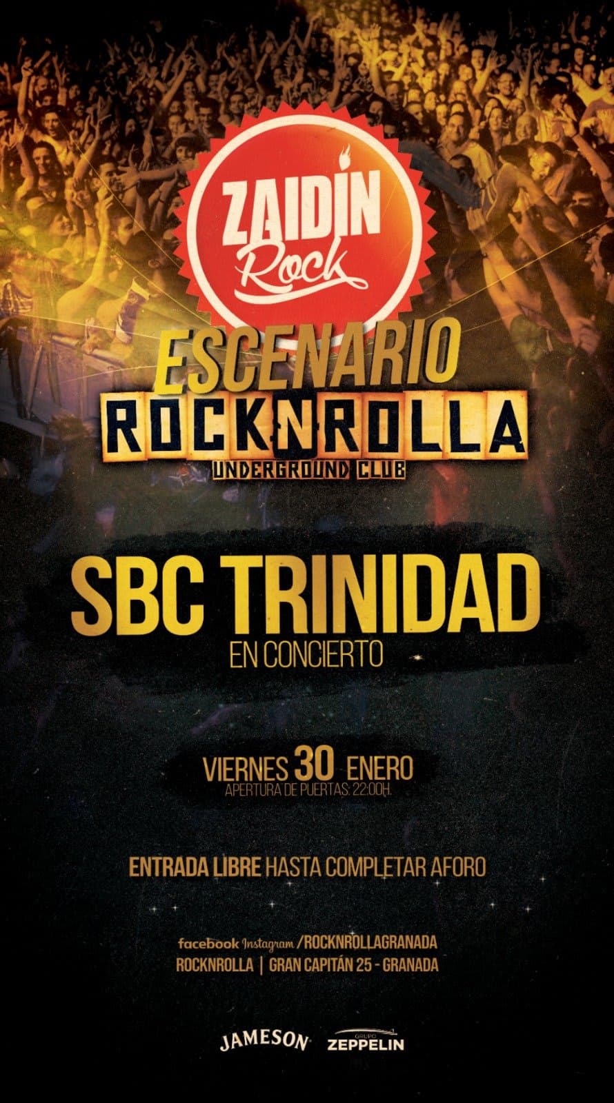 Ciclo Zaidín Rock: SBC Trinidad