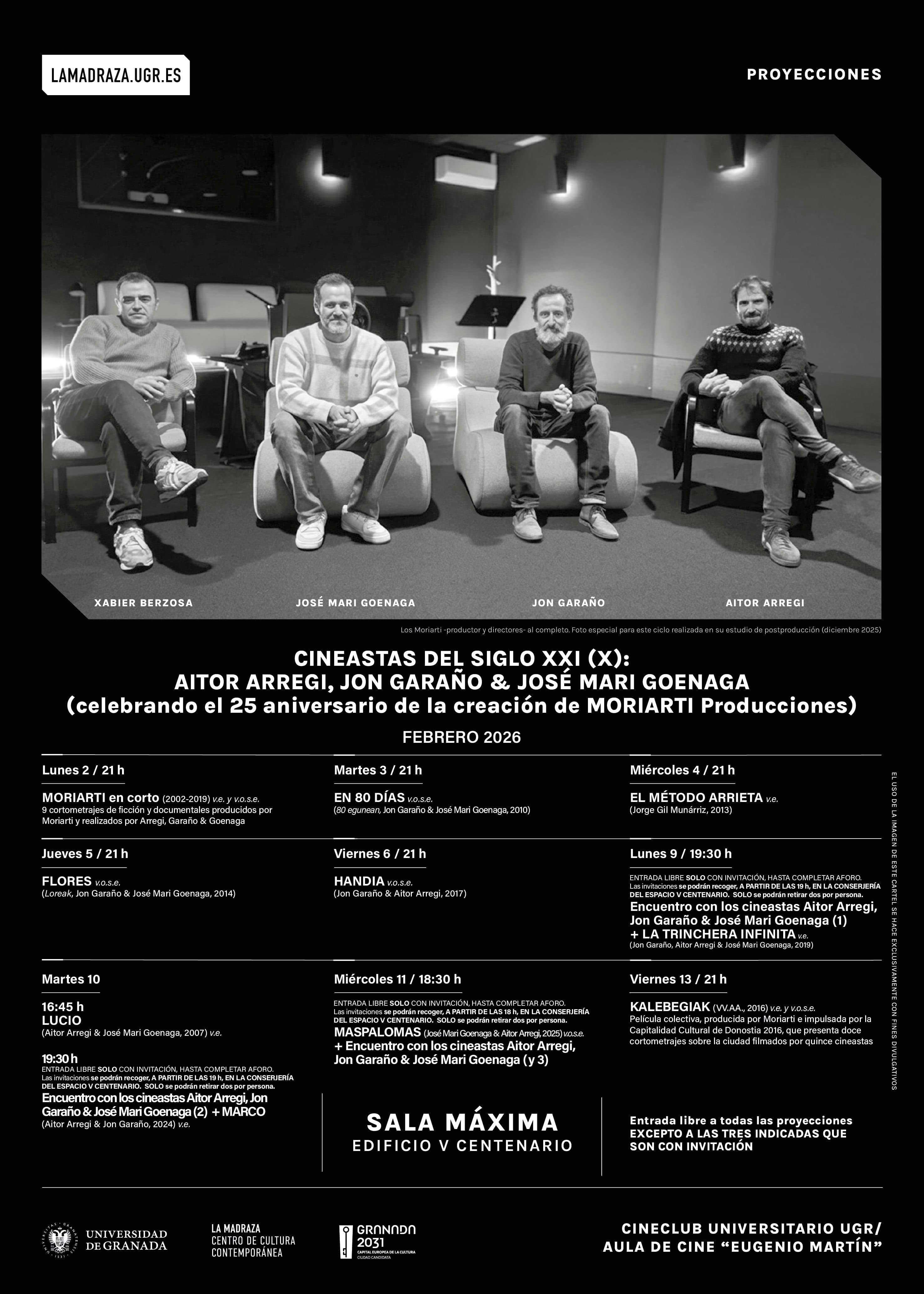 MORIARTI en Corto (2002-2019)