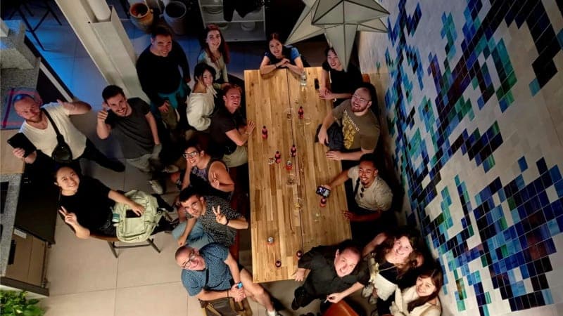 Intercambio at Hostel Nut