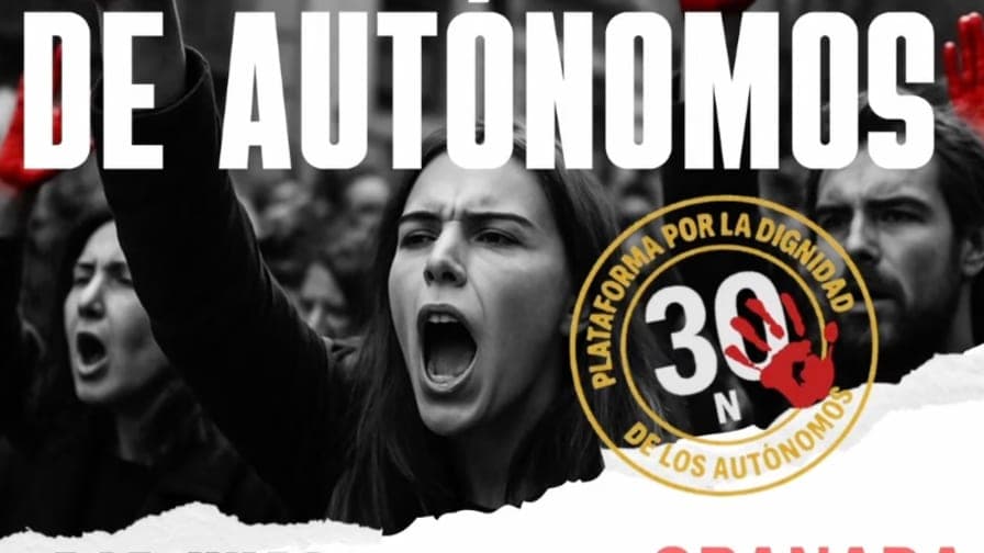 Manifestación de Autónomos